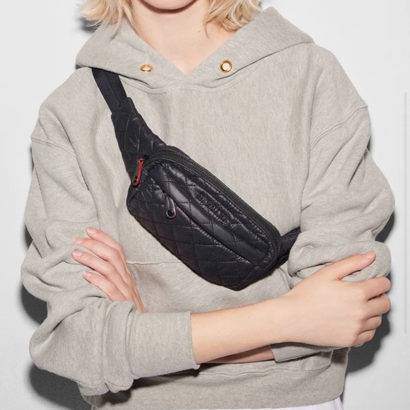 MZ Wallace Metro Belt Bag in black - Picture 2 of 11